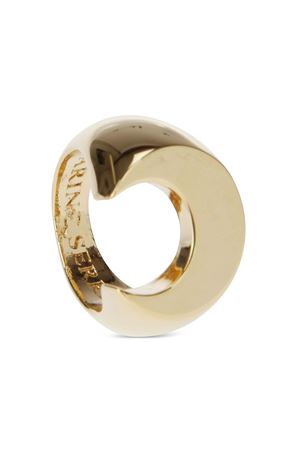 Anello in ottone color oro MARINE SERRE | UJW025ARMET0003MT51